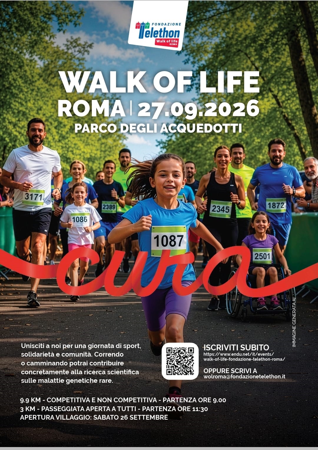 Walk of life di roma 2026, Roma (2026)