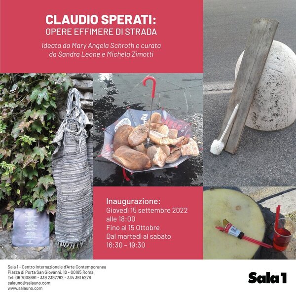 Claudio Sperati – Opere effimere di strada
