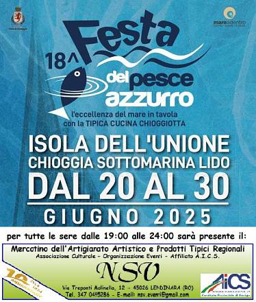 Mercatini della 18^ festa del pesce azzurro