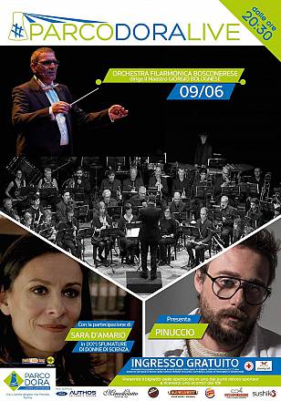 Giorgio bolognese e l'orchestra bosconerese a parco dora live