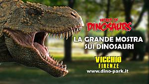 I dinosauri di world of dinosaurs al dino-park di vicchio!