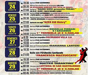 Sagra di san bartolomeo a villa bartolomea