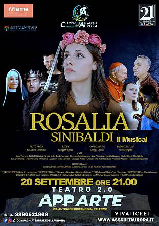 Rosalia sinibaldi il musical