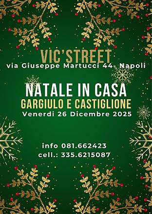 Natale in casa gargiulo castiglione