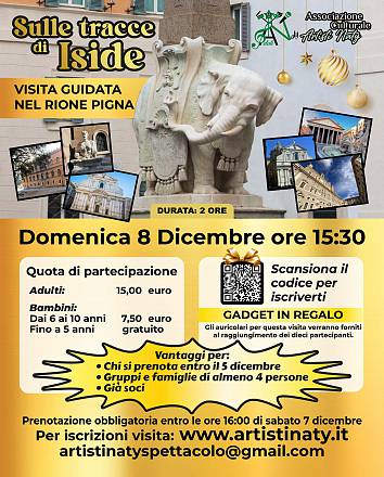 Sulle tracce di iside - rione pigna - visita guidata
