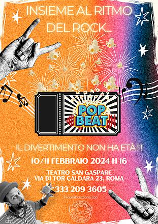 Lo spettacolo concerto per genitori, bambini e famiglie - popbeat