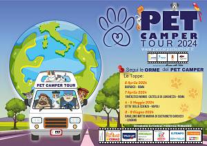 Pet carpet, con anas, polizia, carabinieri  on the road con pet camper tour, quarta edizio