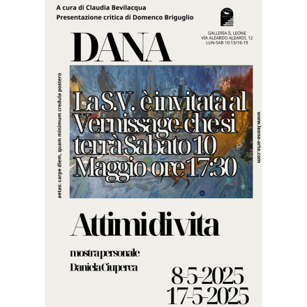 Attimi di vita – mostra personale dana
