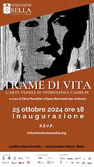 Trame di vita - l'arte tessile di teodolinda caorlin