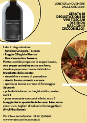 Degustazione di vini toscani