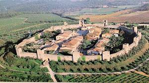 La via francigena di monteriggioni