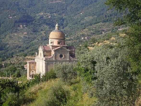Cortona la via dell'eremo francescano