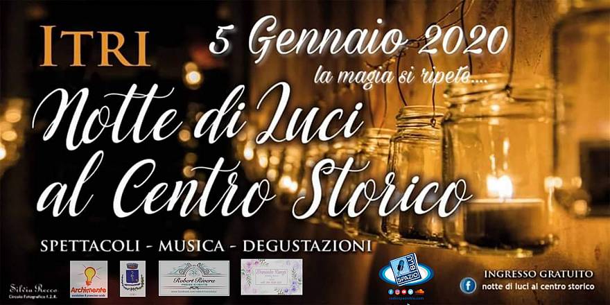 Notte di luci al centro storico - itri