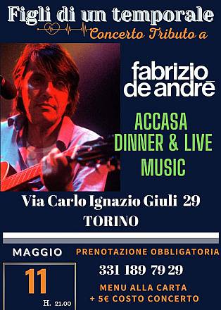 Concerto tributo a fabrizio de andre'