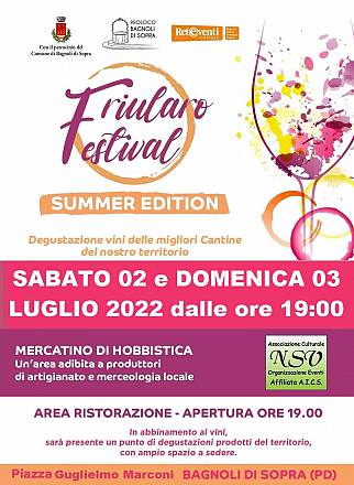 Friularo festival - summer edition - il mercatino