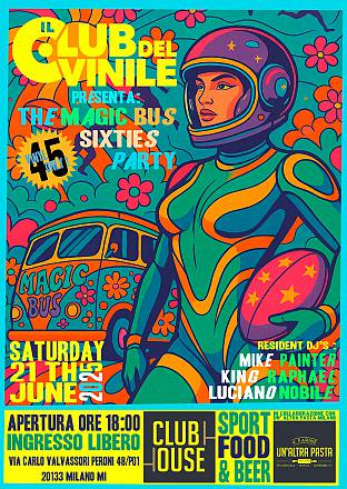 The magic bus sixties party