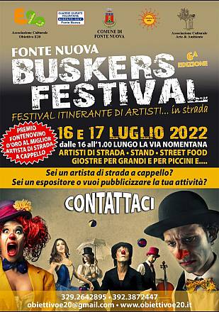 Buskers festival! festival itinerante di artisti... in strada