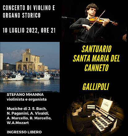 Concerto di violino e organo storico