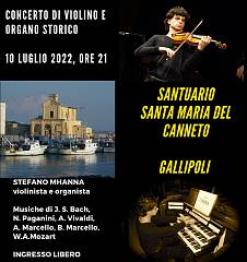 Concerto di violino e organo storico