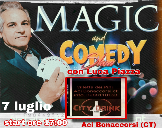 Magic show con luca piazza