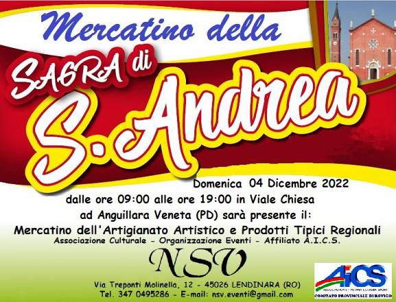 Mercatino della sagra di sant'andrea