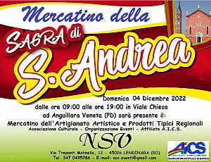 Mercatino della sagra di sant'andrea