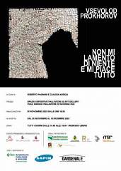 Vsevolod prokhorov - non mi lamento di niente e mi piace tutto