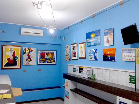 Arte in tabaccheria: biagio lauria