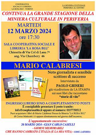 Mario calabresi “storie di vite