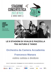 Vivaldi e piazzolla: un'orchestra e otto stagioni