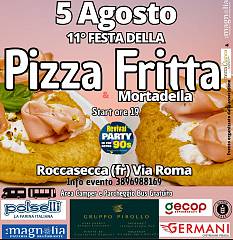Festa della pizza fritta e mortadella