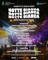 Notte bianca montegrotto terme