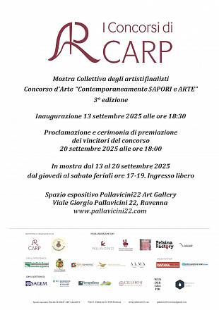 Mostra collettiva degli artisti finalisti concorso d'arte “contemporaneamente sapori e arte 3° edizione