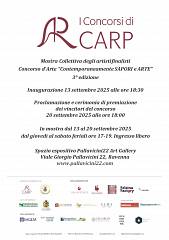 Mostra collettiva degli artisti finalisti concorso d'arte  contemporaneamente sapori e art