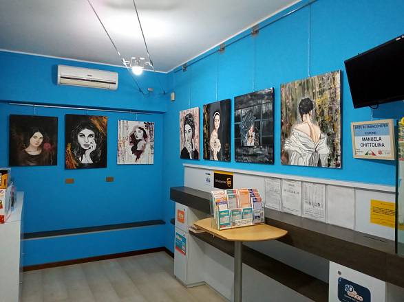 Arte in tabaccheria: manuela chittolina