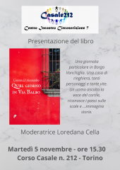 Presentazione del libro quel giorno in via balbo