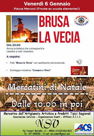 Brusa la vecia - il mercatino