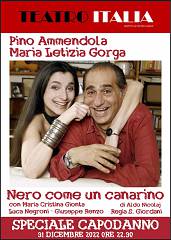 Capodanno al teatro italia con pino ammendola e maria letizia gorga