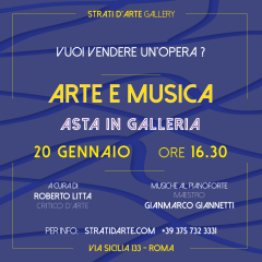 Arte e musica - asta opere d'arte