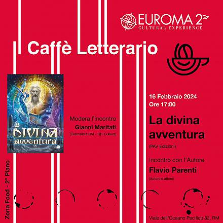 Presentazione del romanzola divina avventura dell'attore, regista e autore flavio parenti