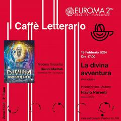 Presentazione del romanzola divina avventura dell'attore, regista e autore flavio parenti