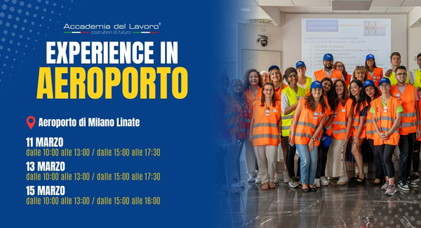accademia del lavoro organizza open day gratuiti e aperti a tutti l’11, il 13 e il 15 marzo al linate center