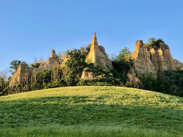Family trek tour delle balze del valdarno