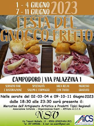 Festa del gnocco fritto - il mercatino