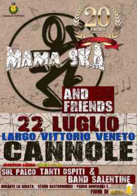 Mama ska & friends - concerto/festa per i 20 anni della band