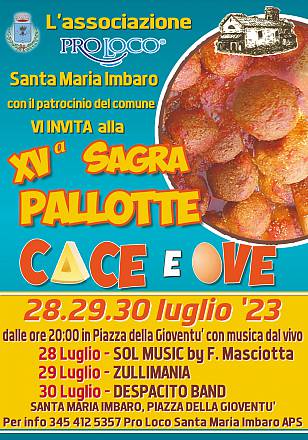 Sagra pallotte cace e ove