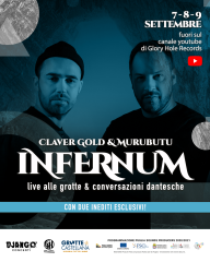 Claver gold e murubutu annunciano il live streaming esclusivo dalle grotte di castellana
