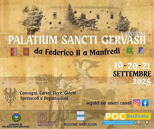Palatium sancti gervasii da federico ii a manfredi