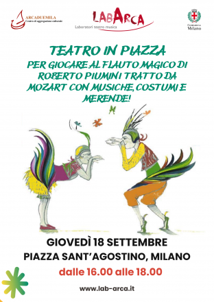 Una giornata di giochi, musica e teatro per bambini e famiglie in piazza sant’agostino