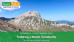 Trekking a monte scindarella - gli alti pascoli delle centorelle